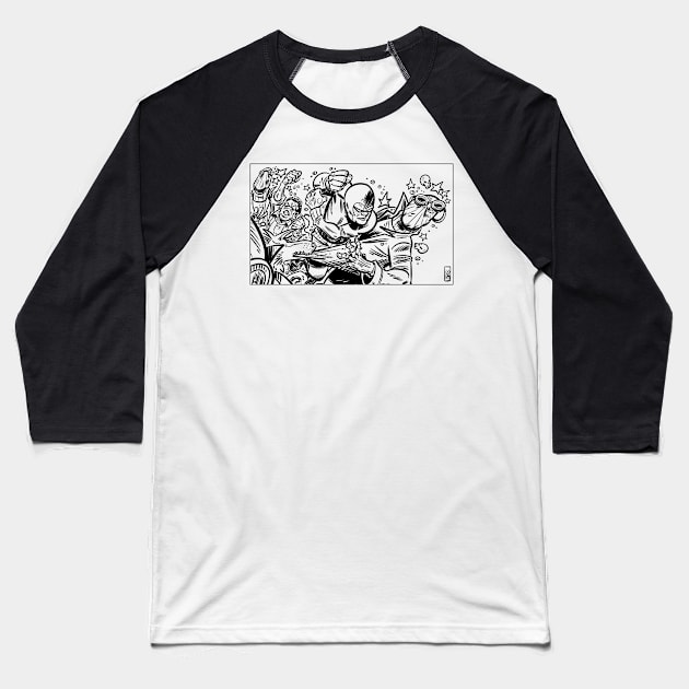 The Kid Punch!! Baseball T-Shirt by Mason Comics